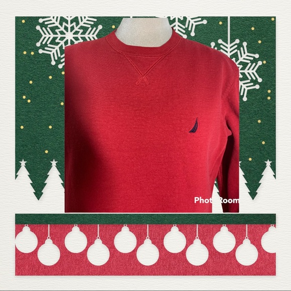 Náutica Red Suéter Size M - Picture 7 of 12
